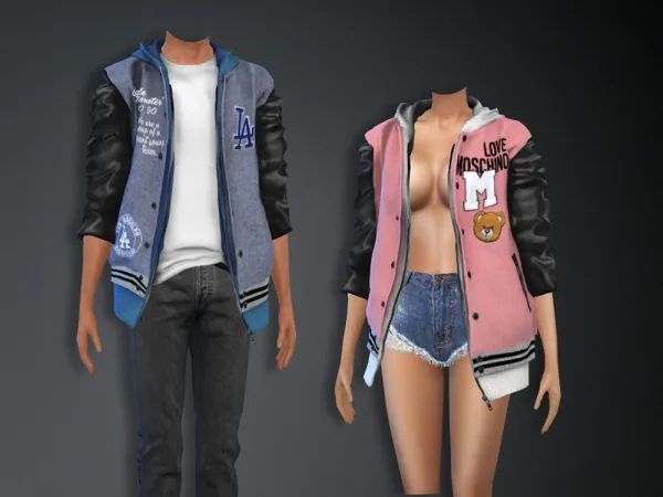Alpha jacket by fusionstylesims4 - The Sims 4 Custom Content