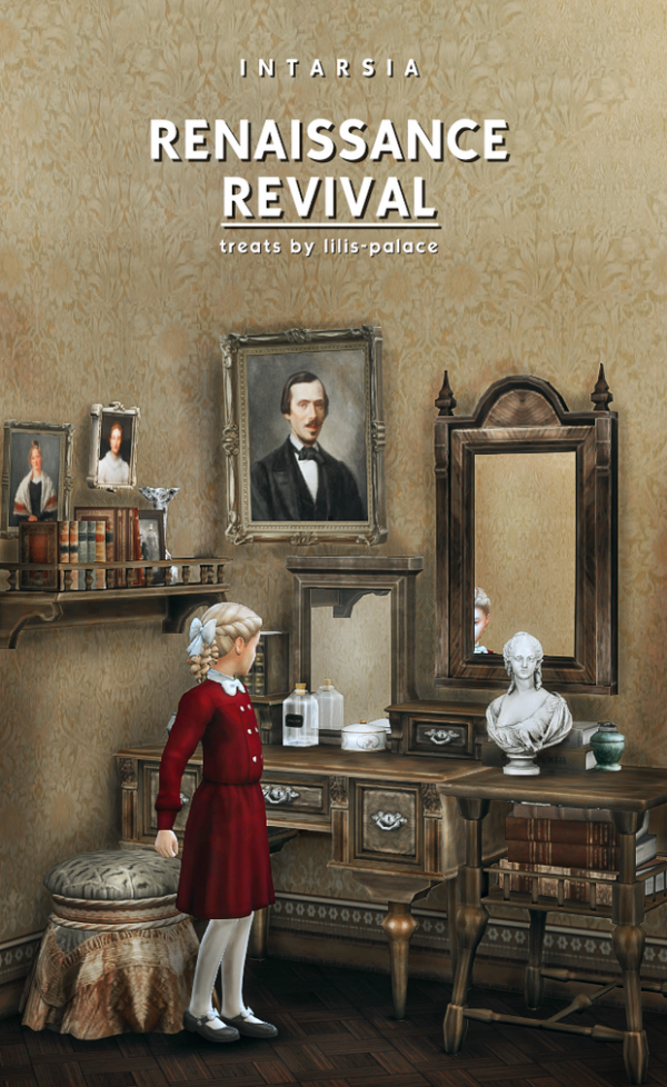 Mix INTARSIA Renaissance Revival Treats by simsfinds - The Sims 4 Custom Content