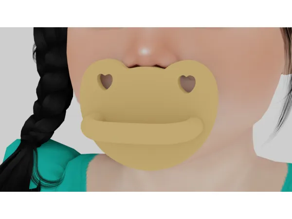 [Scarlett Bulckowisk] Heart Silicon Pacifier