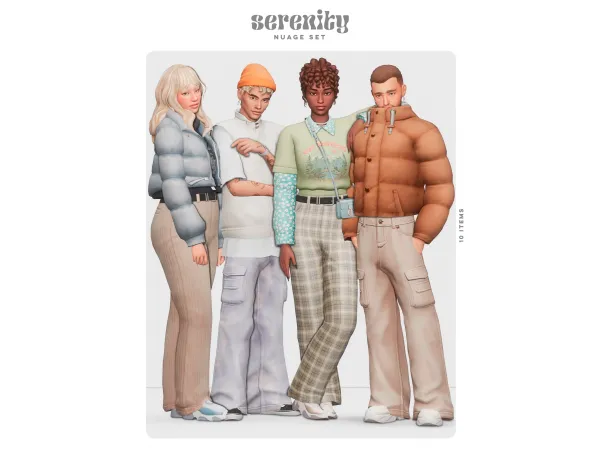 Nuage Set (13 items) by Serenity