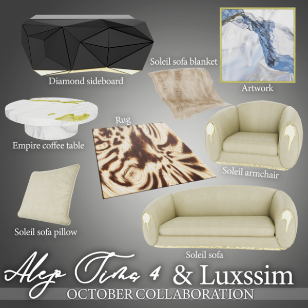 Alpha OCTOBER COLLABORATION by simsfinds - The Sims 4 custom content