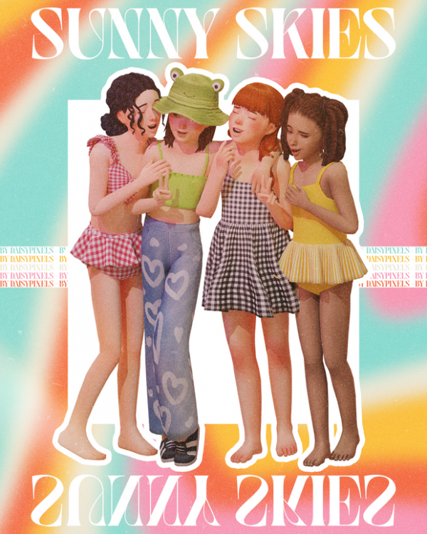 Maxis Match Sunny Skies 41781441920527 by daisypixels - The Sims 4 Custom Content