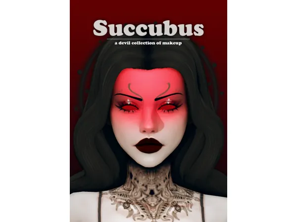 💀 SUCCUBUS - a devil collection of makeup 💀