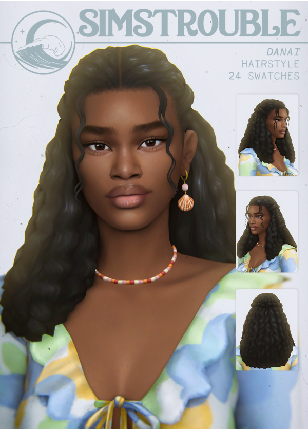 Maxis Match DANAI by simsfinds - The Sims 4 Custom Content