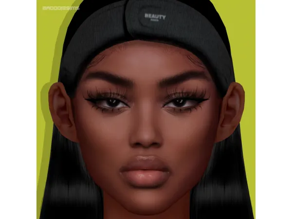 Alpha BADDDIESIMS 3D LASHES L23 L24 L25 L26 by simsfinds - The Sims 4 Custom Content