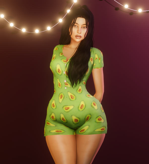 Maxis Match Sleep Playsuits by simmerkatex - The Sims 4 Custom Content