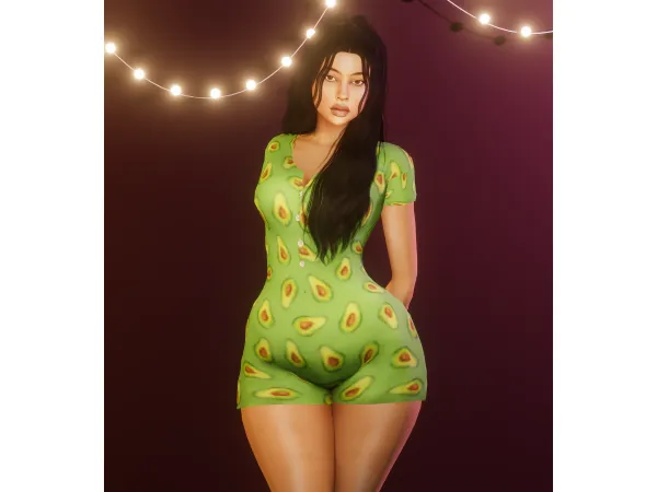 Maxis Match Sleep Playsuits - The Sims 4 Custom Content