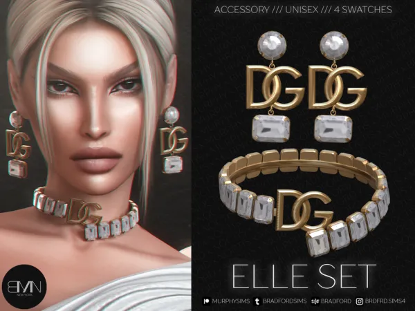 Alpha Elle Ellie Sets - The Sims 4 Custom Content