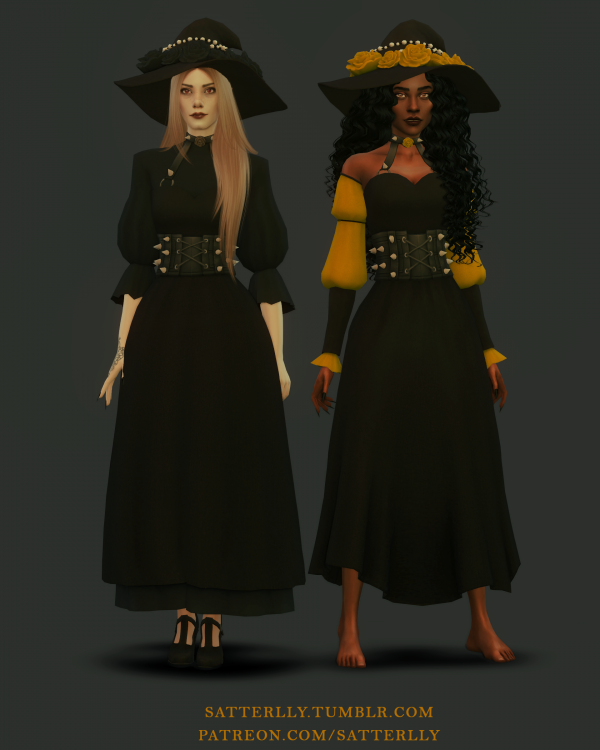 Maxis Match Set The Witching Hour (part 2) by simsfinds - The Sims 4 Custom Content