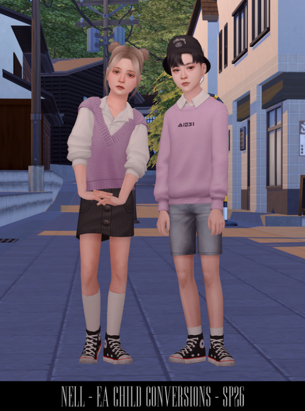 Mix Child Conversions SP26 by simsfinds - The Sims 4 Custom Content