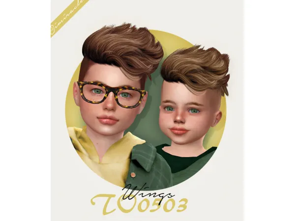 Alpha Wings TO0503 - The Sims 4 Custom Content