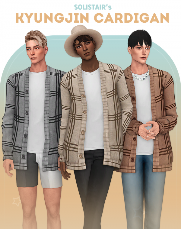 Maxis Match Kyung Jin Cardigan by simsfinds - The Sims 4 Custom Content