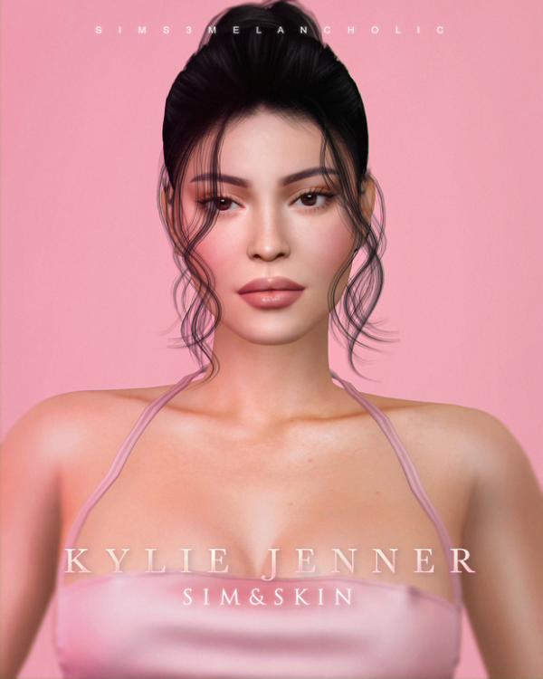 Alpha kylie jenner sims and skintones by simsfinds - The Sims 4 Custom Content
