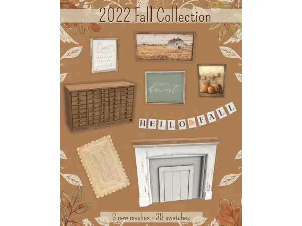 Mix 2022 Fall Collection - The Sims 4 Custom Content