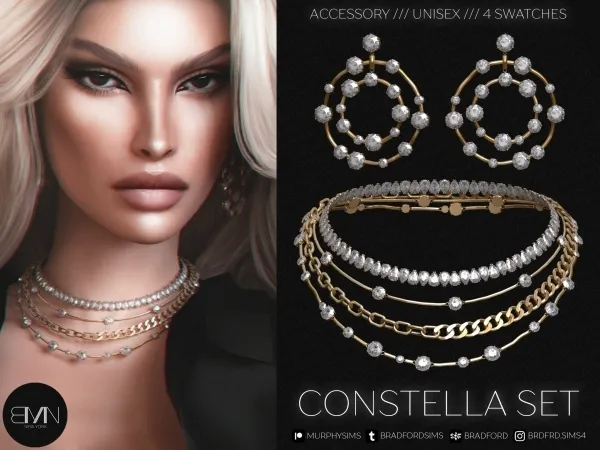 Alpha Constella Set by bradford - The Sims 4 Custom Content