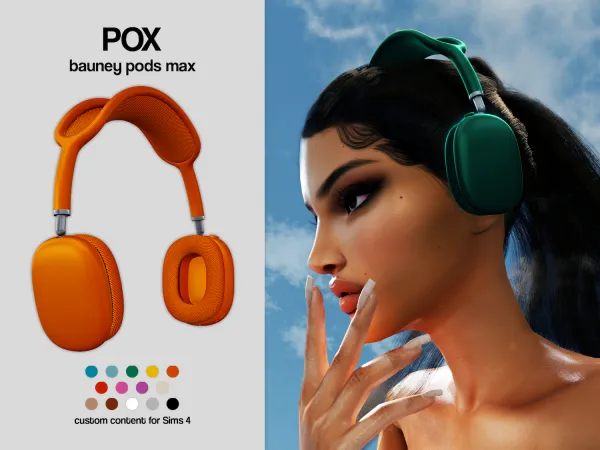 Alpha POX Bauney Pods Max (Functional) by bergdorfsims - The Sims 4 Custom Content