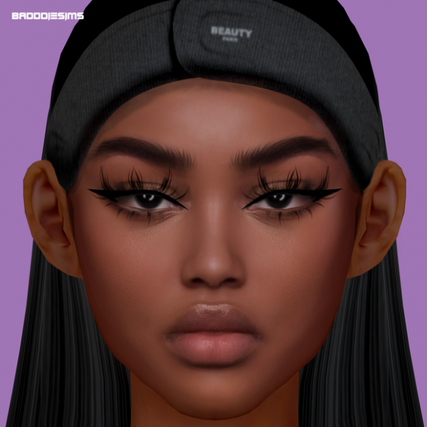 Alpha 3D LASHES L27 L28 L29 L30 L31 by simsfinds - The Sims 4 Custom Content