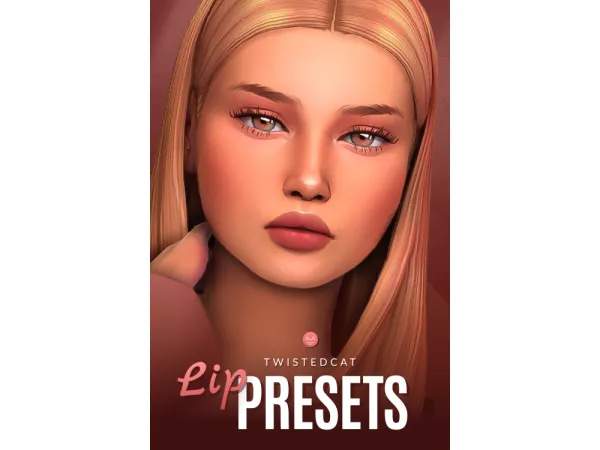 Mix Lip Presets - The Sims 4 custom content