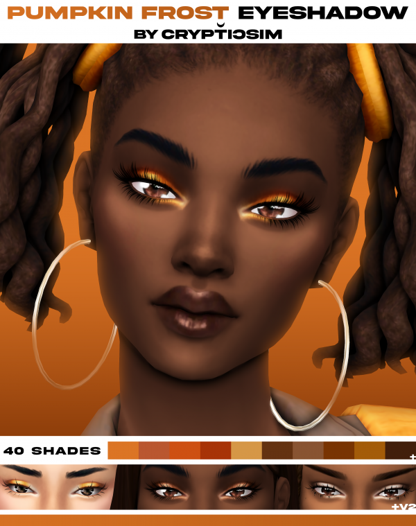 Maxis Match the pumpkin frost palette by simsfinds - The Sims 4 Custom Content