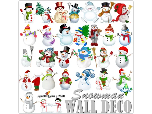 Maxis Match Wall Deco - The Sims 4 Custom Content