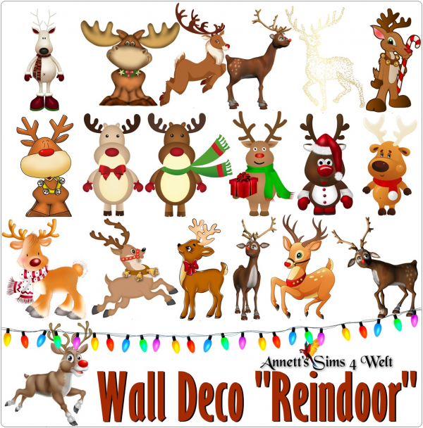 Maxis Match Wall Deco by simsfinds - The Sims 4 Custom Content