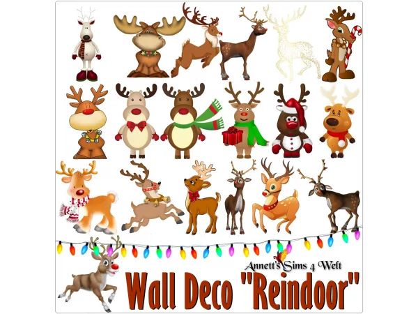 Maxis Match Wall Deco - The Sims 4 Custom Content