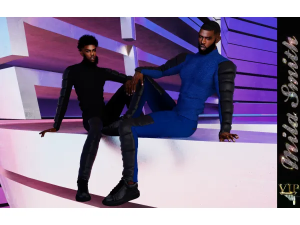 Alpha VIP 118 by simsfinds - The Sims 4 Custom Content