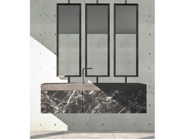 Alpha [KHD] N Team Sink Mirror by Kerrigan House Designs - The Sims 4 Custom Content