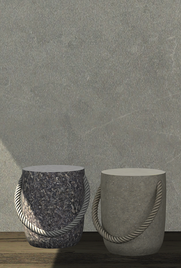 Alpha [KHD] Czech Rope Stool by kerriganhouse - The Sims 4 Custom Content