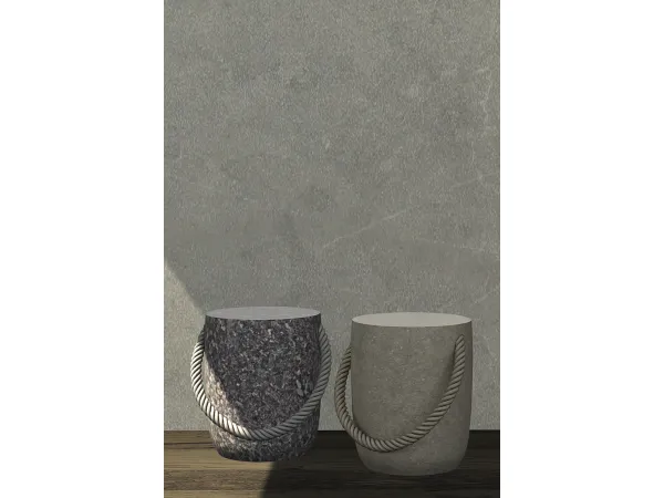 Alpha [KHD] Czech Rope Stool by Kerrigan House Designs - The Sims 4 Custom Content