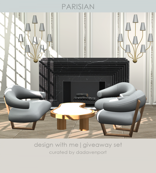 Alpha KHD Parisian Set DWM 01 by kerriganhouse - The Sims 4 Custom Content