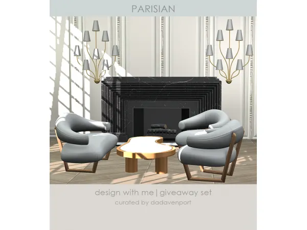 KHD Parisian Set - DWM 01 by Kerrigan House Designs