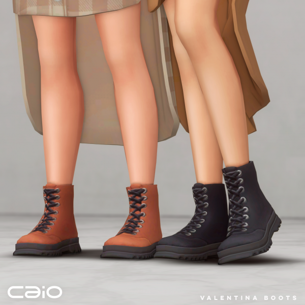 Maxis Match Valentina Boots by simsfinds - The Sims 4 Custom Content