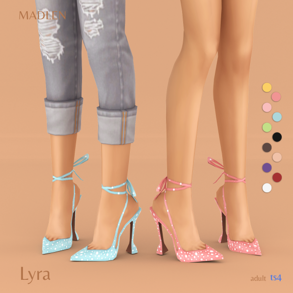 Maxis Match Lyra Shoes by madlensims - The Sims 4 Custom Content