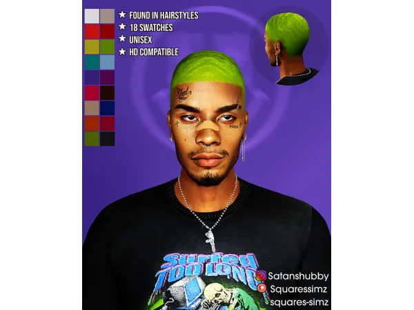 Alpha 360 Anyskin Waves by SATASHUBBY - The Sims 4 Custom Content