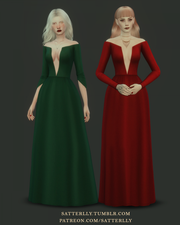 Maxis Match Dress Delicia by simsfinds - The Sims 4 Custom Content