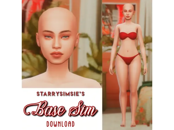 Mix ✨Base Sim Download✨ by starrysimsie - The Sims 4 custom content