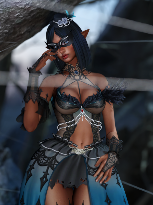 Alpha DOWNLOAD DOAXVV Lady Phantasma by simsfinds - The Sims 4 Custom Content
