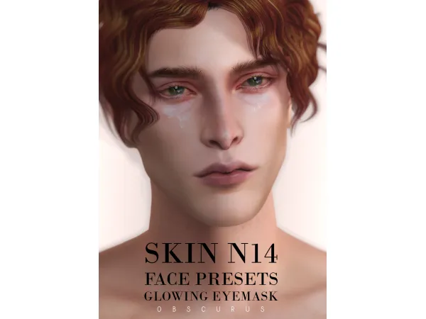 SKIN N14, GLOWING EYEMASKS AND PRESETS by obscurus