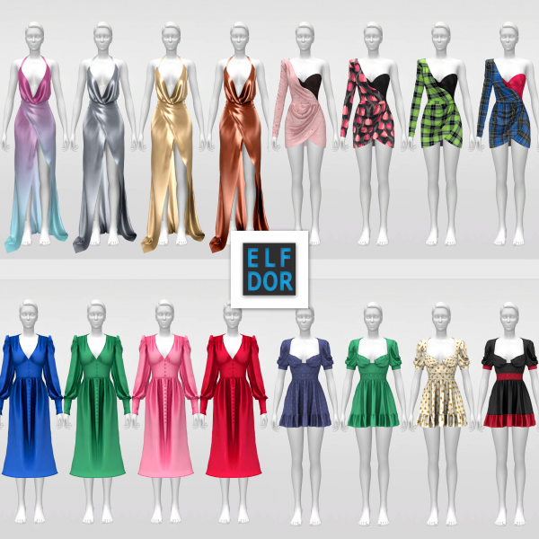 Maxis Match November Collection 2 by elfdor - The Sims 4 Custom Content