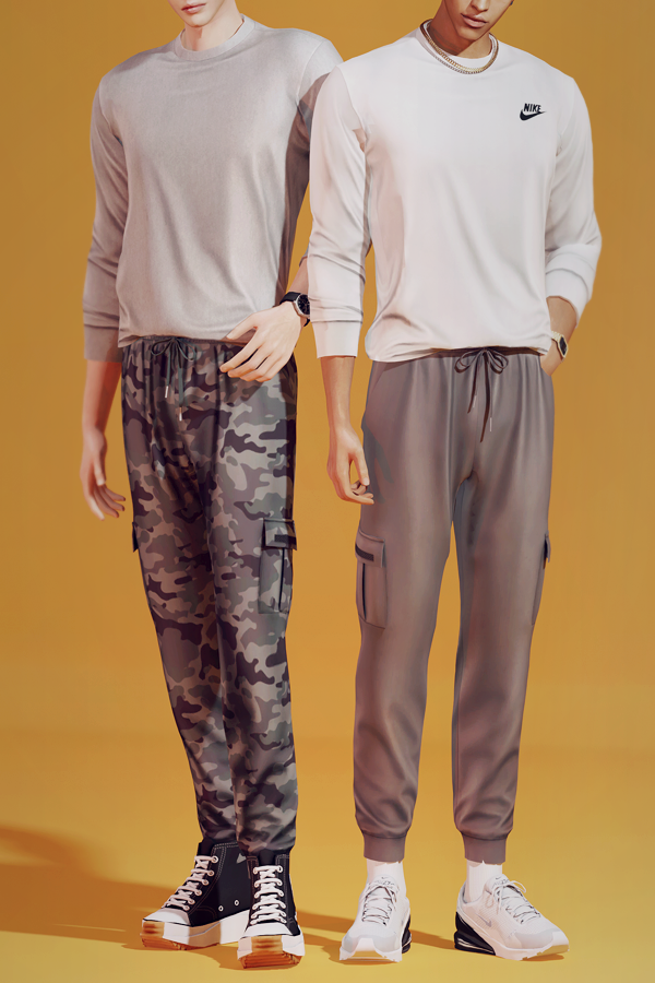 Alpha KK Basic set 13 by simsfinds - The Sims 4 Custom Content