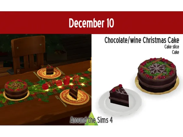 Maxis Match Sims 4 Advent calendar 2022 day 10 (UPDATED again on 1212) by Around the Sims - The Sims 4 Custom Content