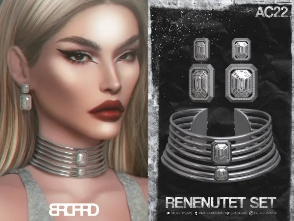 Alpha RENENUTET SET [AC22 DAY 16] by bradford - The Sims 4 Custom Content