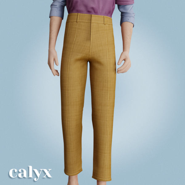 Alpha Calyx pants by amelylina - The Sims 4 Custom Content