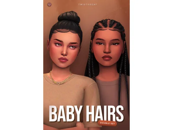 Baby hairs - double set by TwistedCat