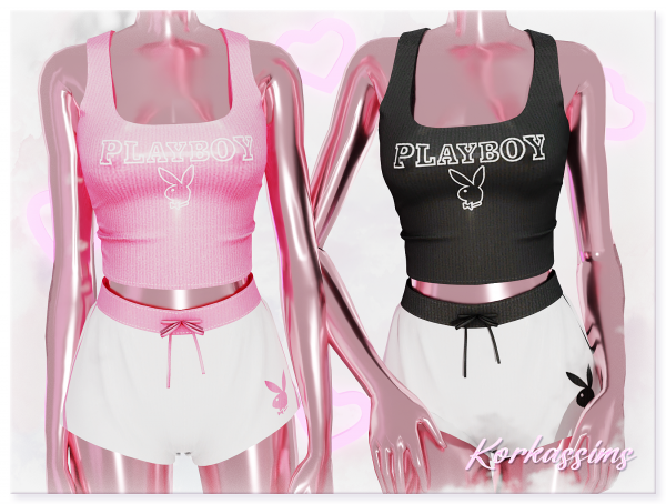 Alpha Playboy set by simsfinds - The Sims 4 Custom Content