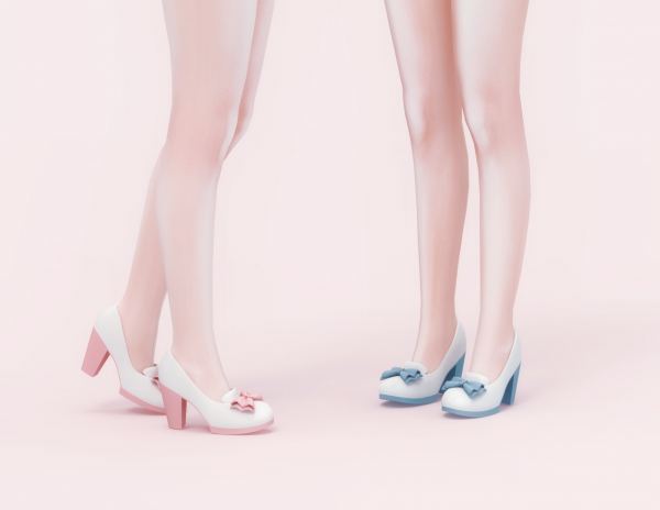 Alpha Shoes pack 51 (To be published on 20 Dec) by simsfinds - The Sims 4 Custom Content