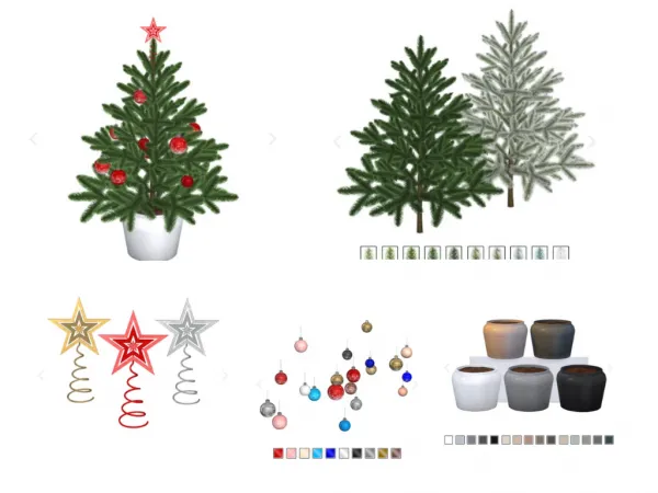 Alpha Christmas 2022 Part 1 by simsfinds - The Sims 4 custom content
