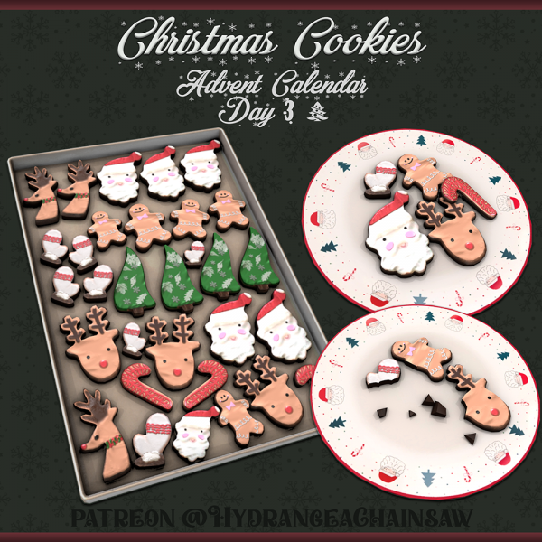 Alpha Day 3 Cookies Recipe by hydrangeachainsaw - The Sims 4 Custom Content