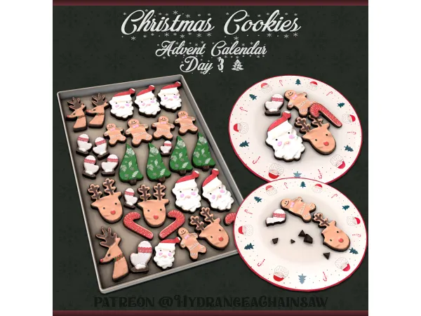 Alpha Day 3 Cookies Recipe - The Sims 4 Custom Content
